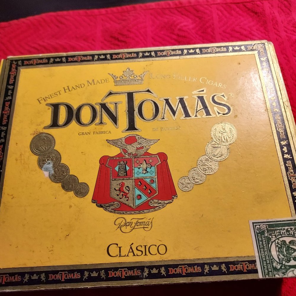 Collector's item ! Don Tomas cigar box